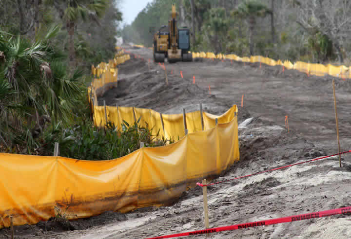 when properly installed, silt control fence is an effective and affordable stormwater sheetflow and runoff bmp