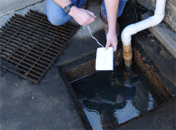 Passive Stormwater Drain Skimmer