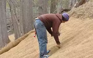 erosion control mats installation