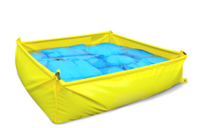 Staging Pool for Aqua Bags