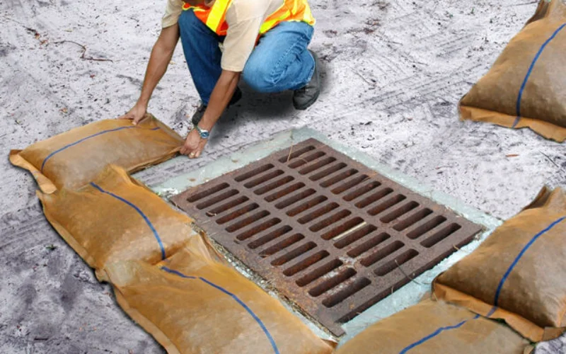 gravel bags
