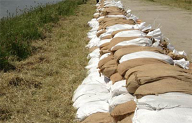 Flood Control sandbags