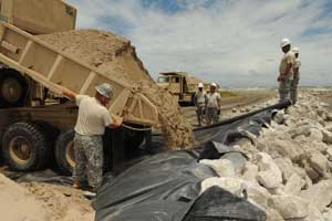 woven geotextiles for underlayment